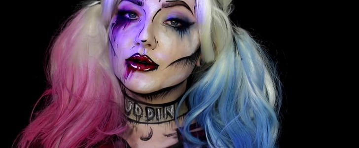Harley Quinn YouTube Makeup DIY
