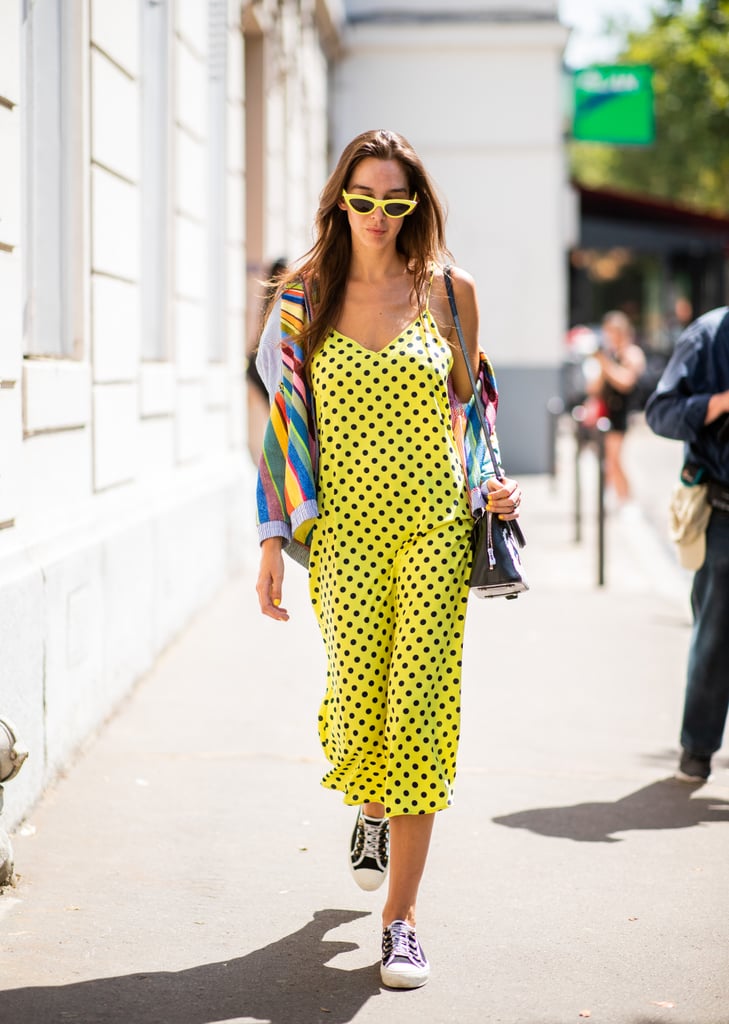 When your slip dress matches your sunglasses.