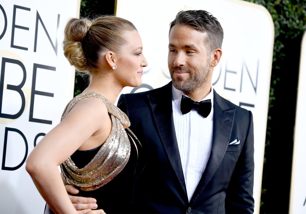 Blake Lively's Makeup and Hair at the Golden Globes 2017
