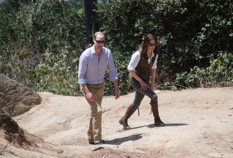 Kate Middleton in Her Penelope Chilvers Tassel Boots in Bhutan, April 2016: