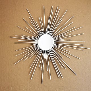DIY Dollar-Store Starburst Mirror