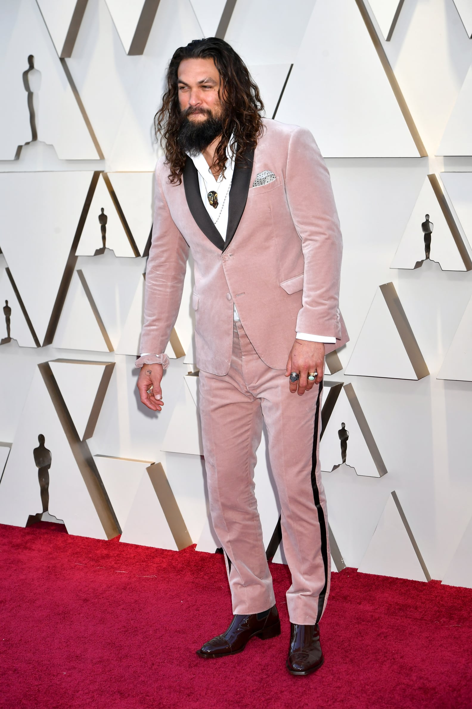Jason Momoa Quote About His Girl Scout Cookies at the Oscars POPSUGAR