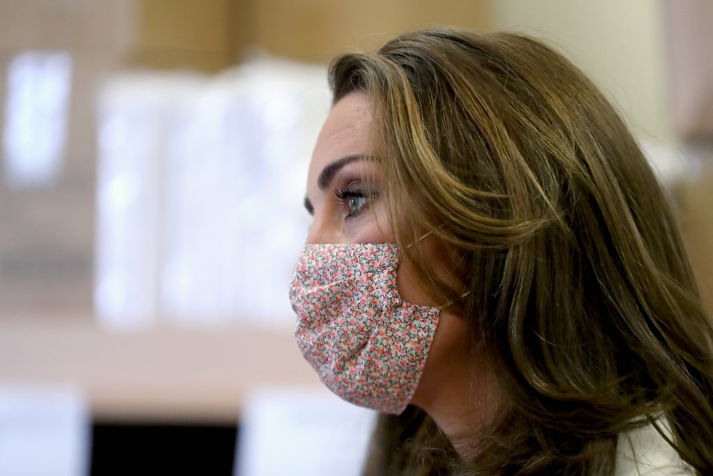 Kate Middleton's Floral Amaia Face Mask August 2020 POPSUGAR Fashion