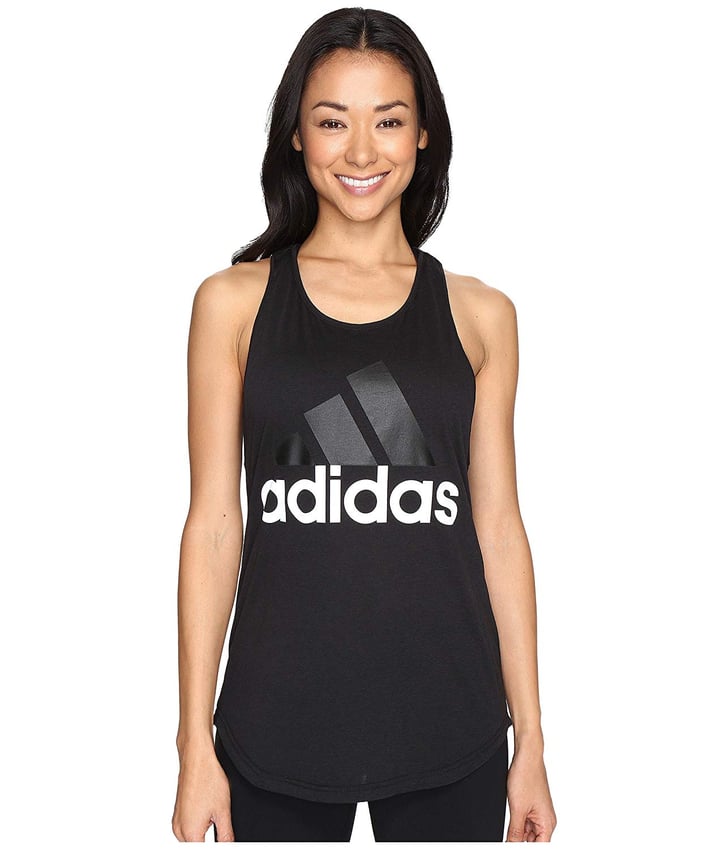 Adidas Women's Essentials Linear Loose Tank | 25 Workout Tops $25 and Under  — Because Gym Clothes Shouldn't Break the Bank | POPSUGAR Fitness Photo 16