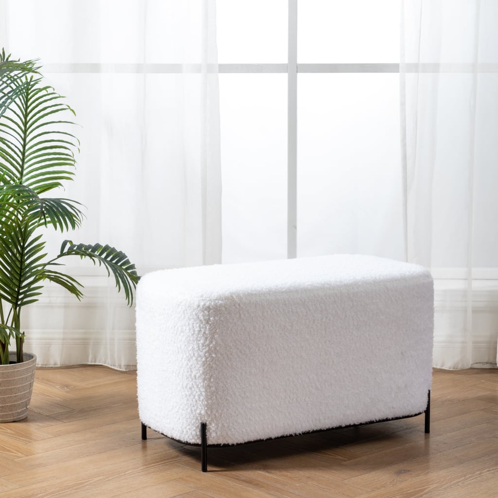 A Cozy Bench: Wrought Studio Lilli Upholstered Bench