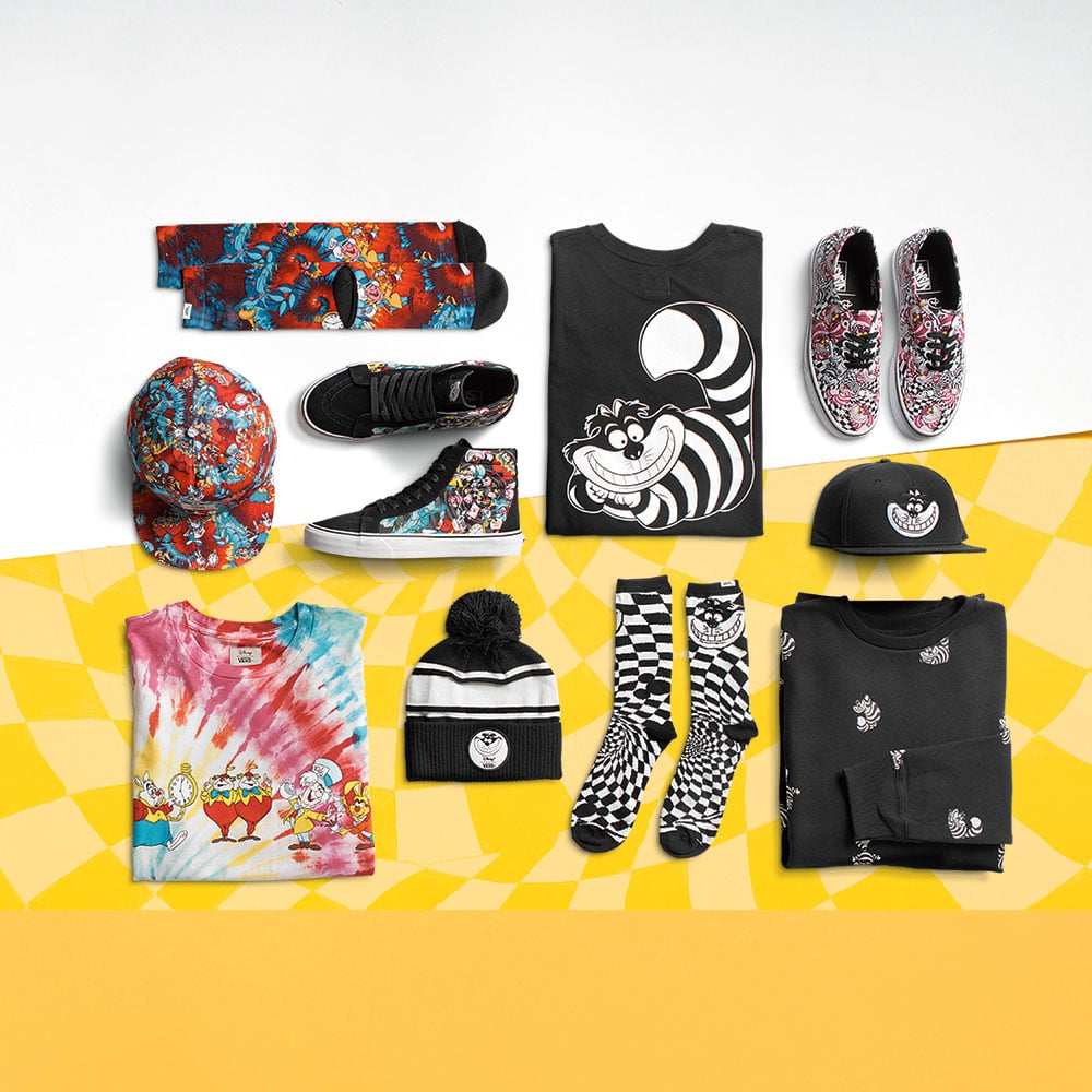 Disney vans hotsell alice in wonderland