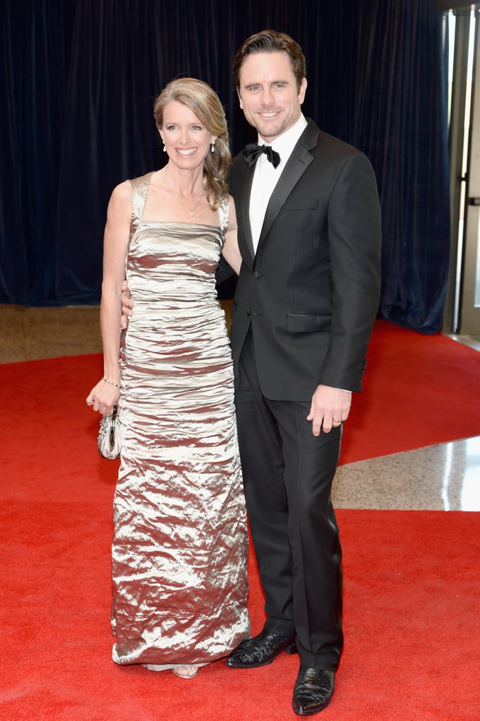 Nashville star Chip Esten turned the dinner into a date night with his wife, Patty.