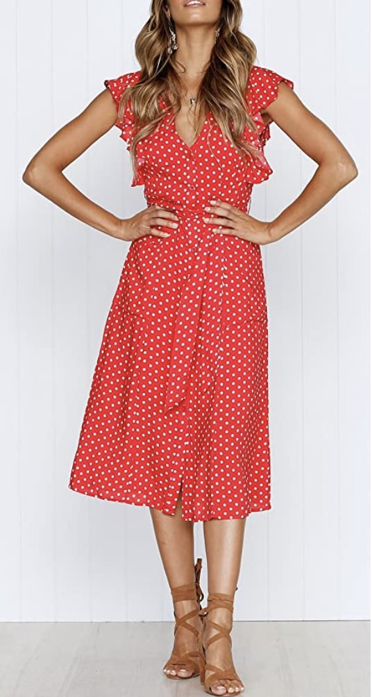 Mitilly Polka-Dot Dress