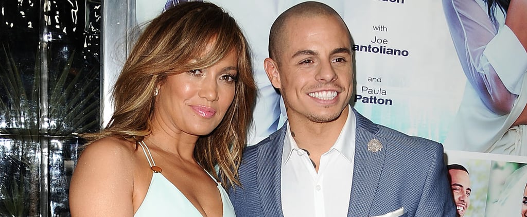 Jennifer Lopez and Casper Smart at The Perfect Match Event