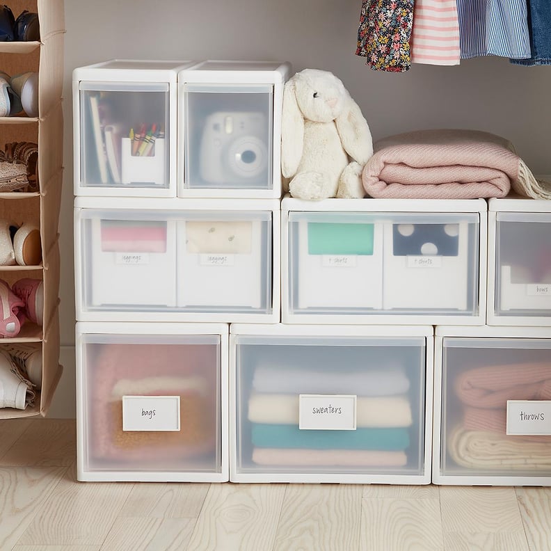 The Container Store Like-It White Modular Drawers