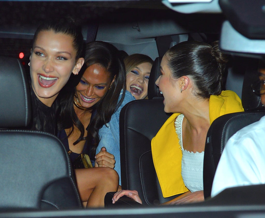 Gigi Hadid's Night Out With Sister Bella April 2016