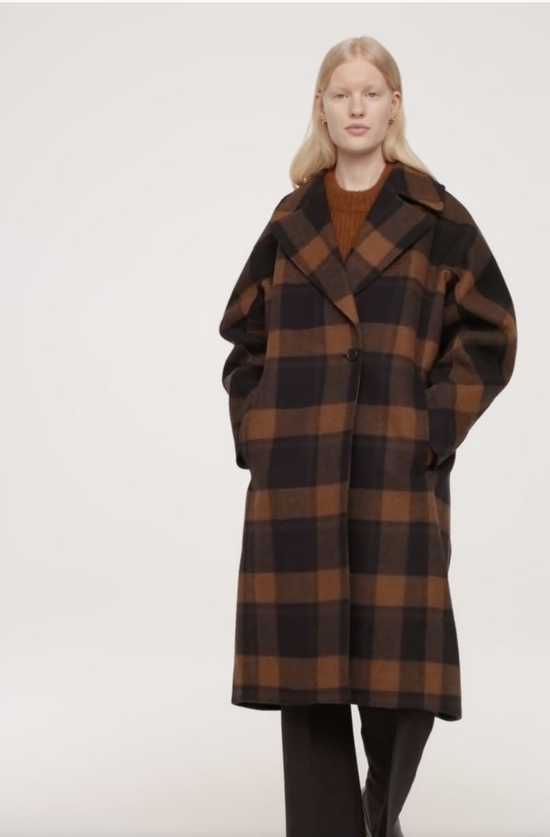 Shop Taylor Swift Evenmore Plaid Coat