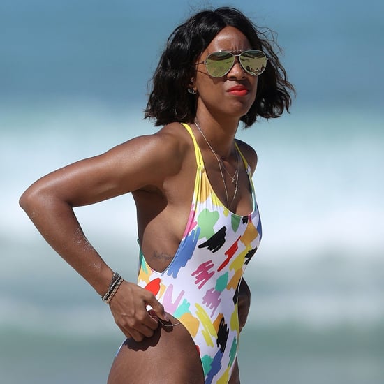 Kelly Rowland on the Beach in Australia March 2017