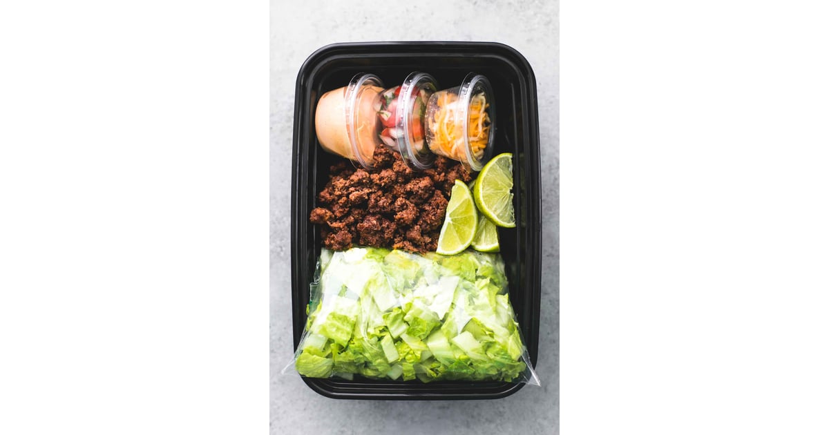 Ground Beef Taco Salad Meal Prep Best Healthy and Easy Taco Salad