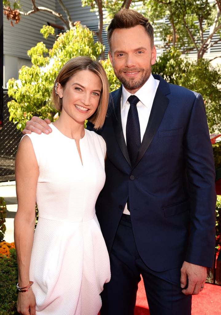 Joel McHale and Sarah Williams