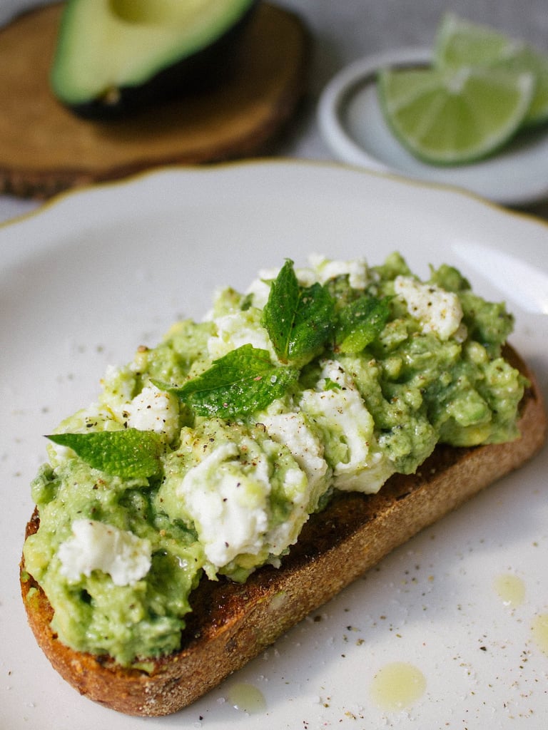 Avocado Toast With Goat Cheese and Lime