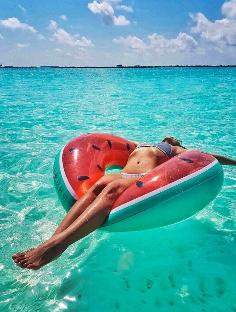 Skinny Dip London Watermelon Ring Float