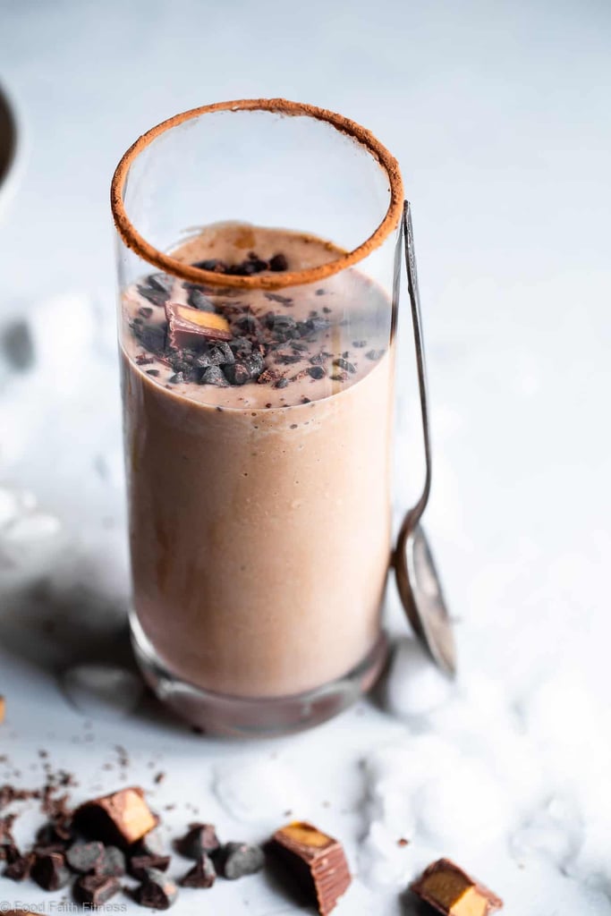 Peanut Butter Low-Carb Smoothie With Almond Milk