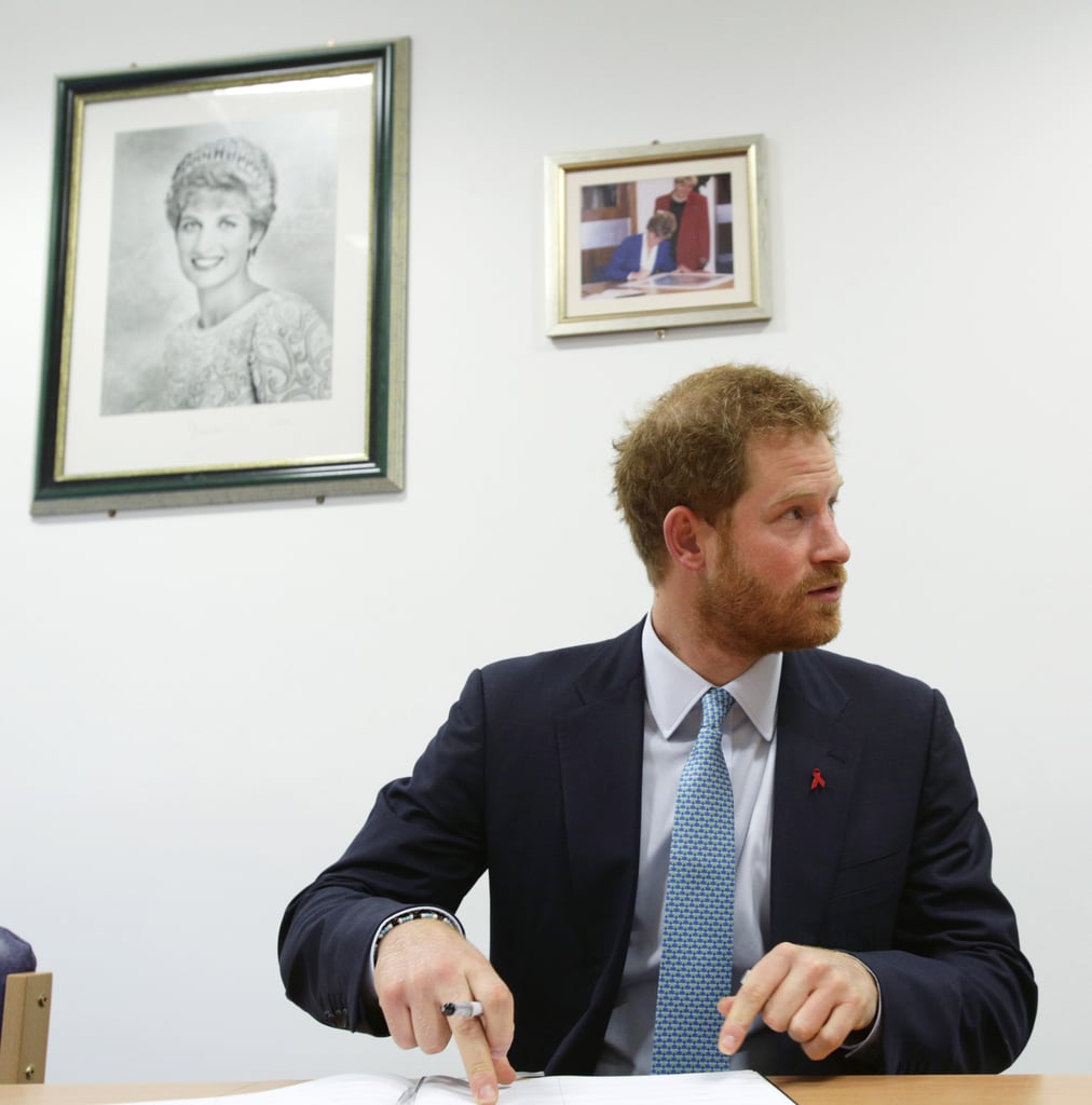 Prince Harry Visits Mildmay Hospital December 2015