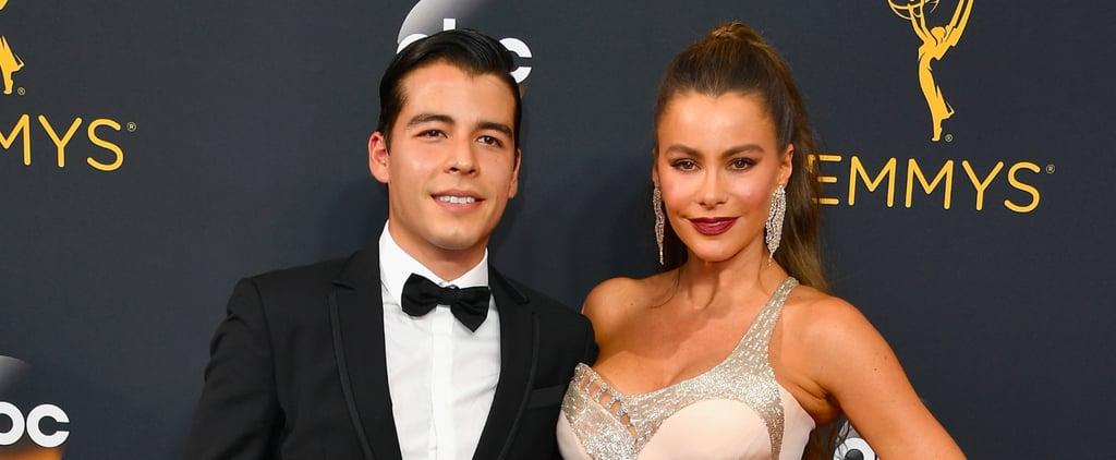 Sofia Vergara and Her Son, Manolo, at the Emmys 2016