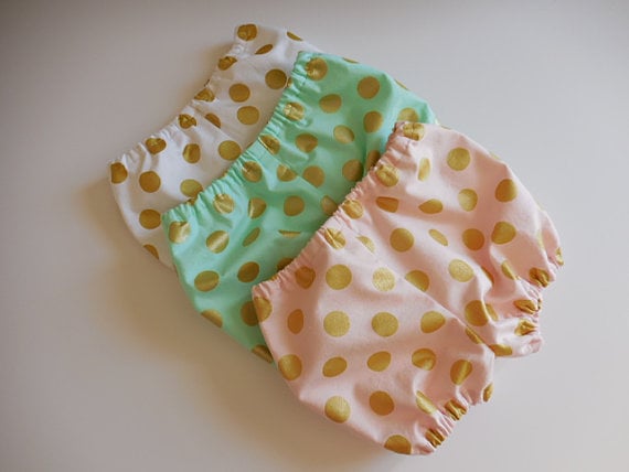 Polka Dot Diaper Covers