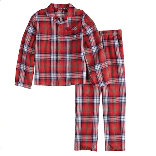 Jammies For Your Families Plaid Flannel Pajama Set