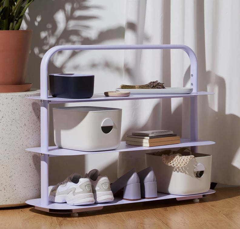 A Modern Shoe Rack: Open Spaces Entryway Rack