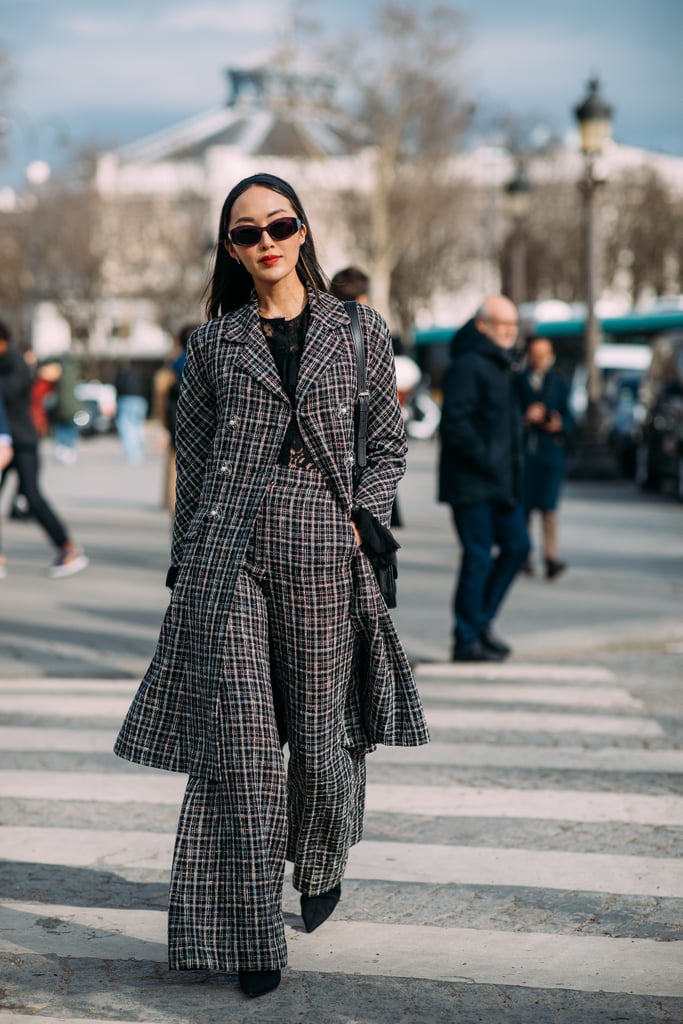 Street Style at Paris Fashion Week Fall 2018 | POPSUGAR Fashion