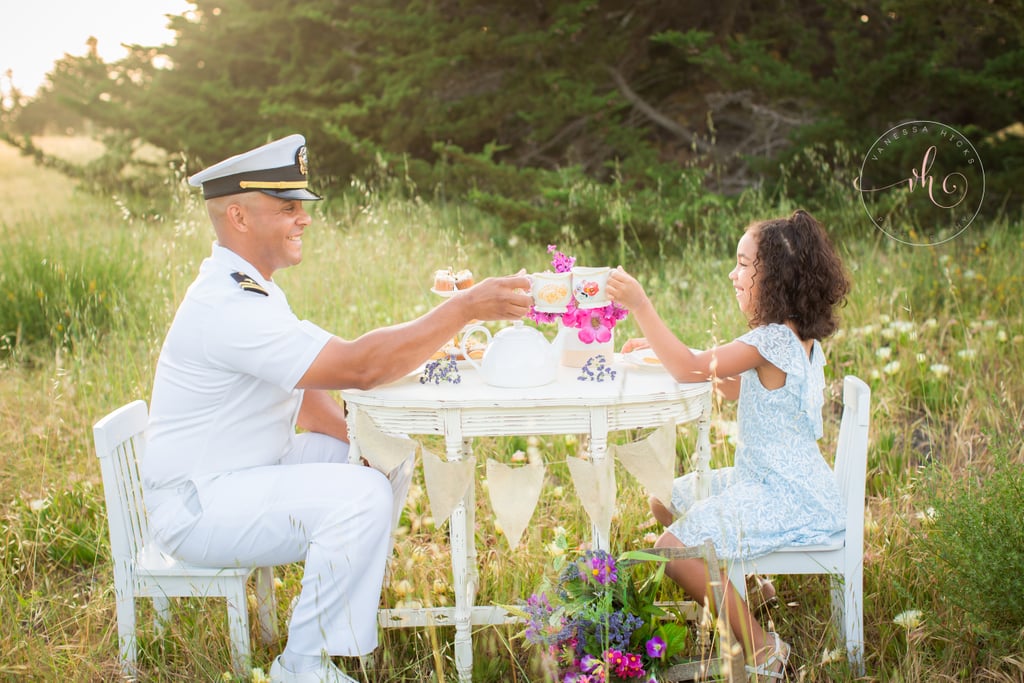 Military Dad Tea Party Photos