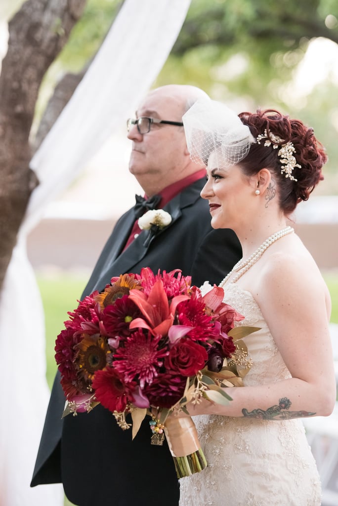Fall Wedding With Disney Centerpieces