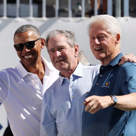 Bush, Obama, and Clinton Golf Photos at 2017 Presidents Cup