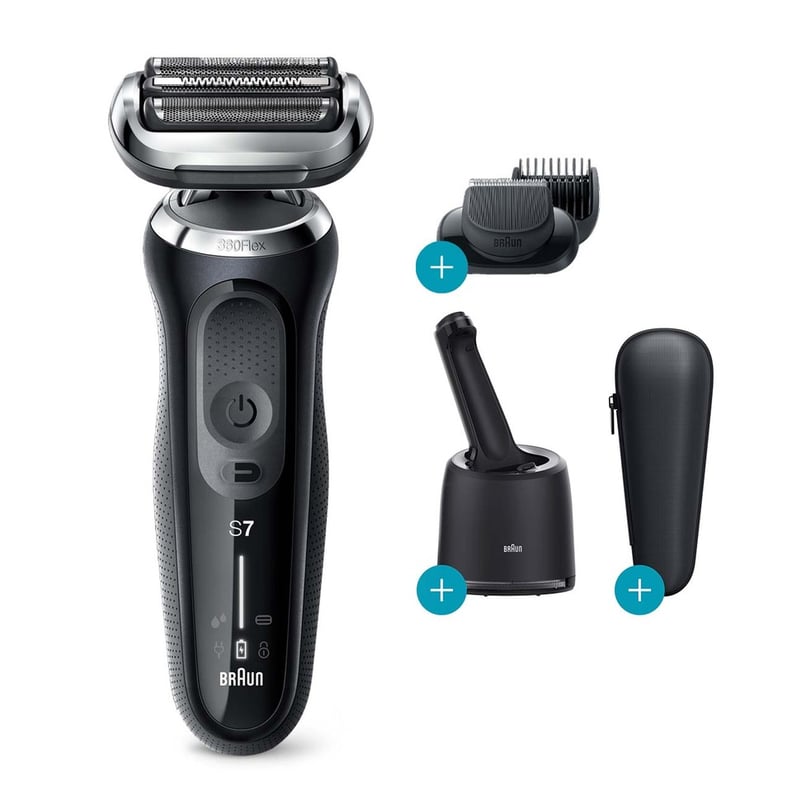 A Complete Shaving Set: Braun Electric Shaver, Series 7