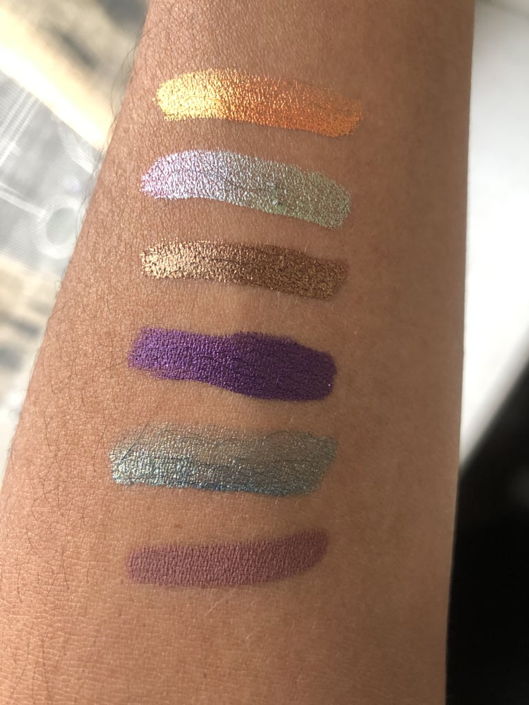 Dominique Cosmetics Beautiful Mess Liquid Eyeshadow Colour Swatches