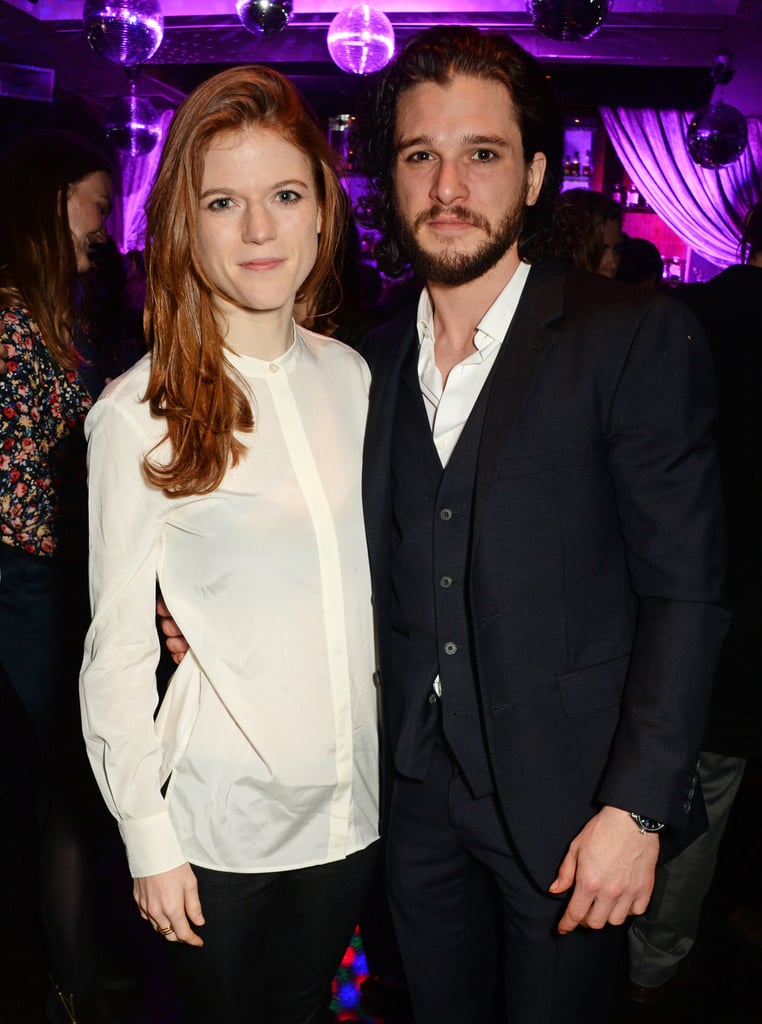 Kit Harington and Rose Leslie Together in London April 2016 | POPSUGAR