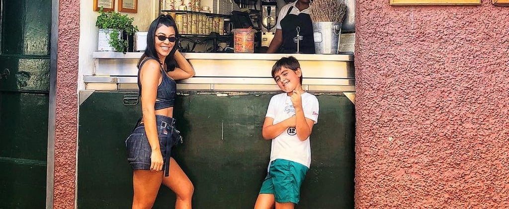 Someone Tried to Mom-Shame Kourtney Kardashian on Vacation, and Then This Happened