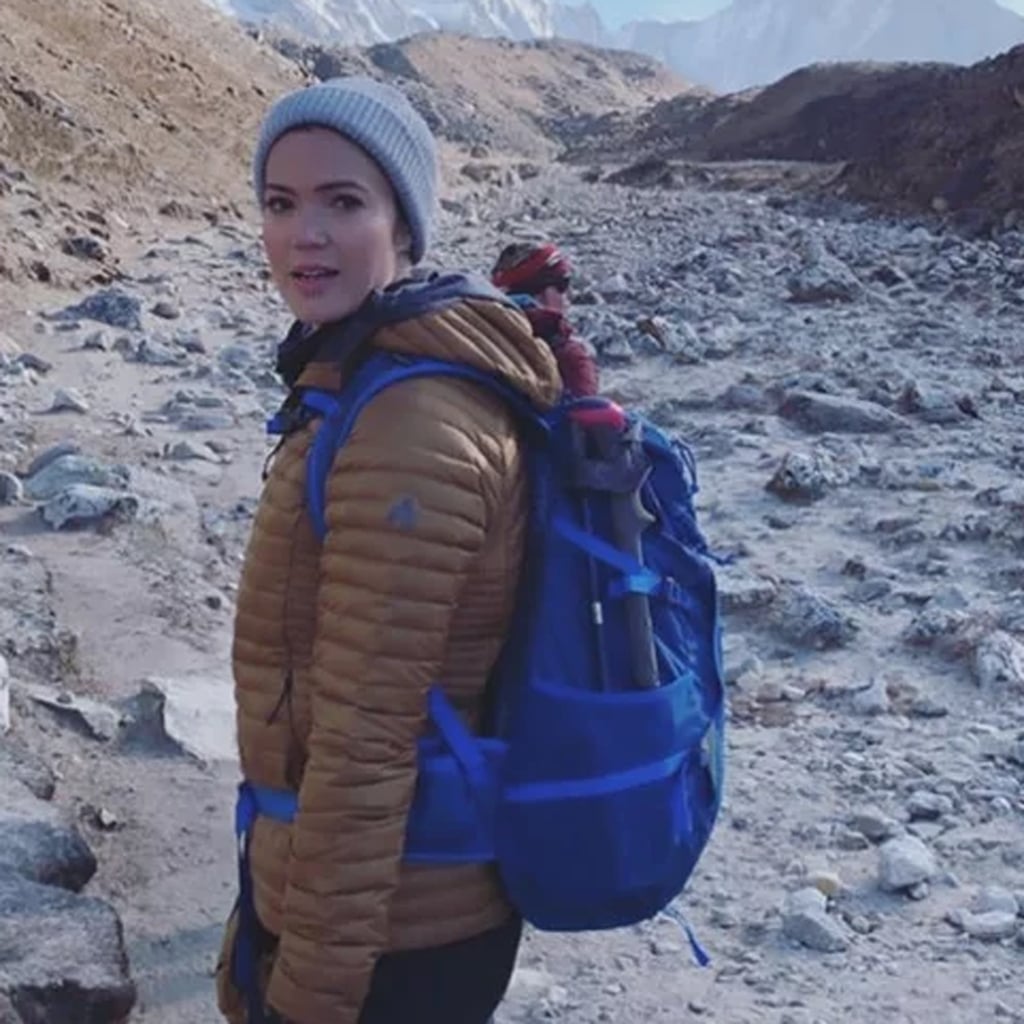 Mandy Moore S Everest Base Camp Hike Popsugar Fitness