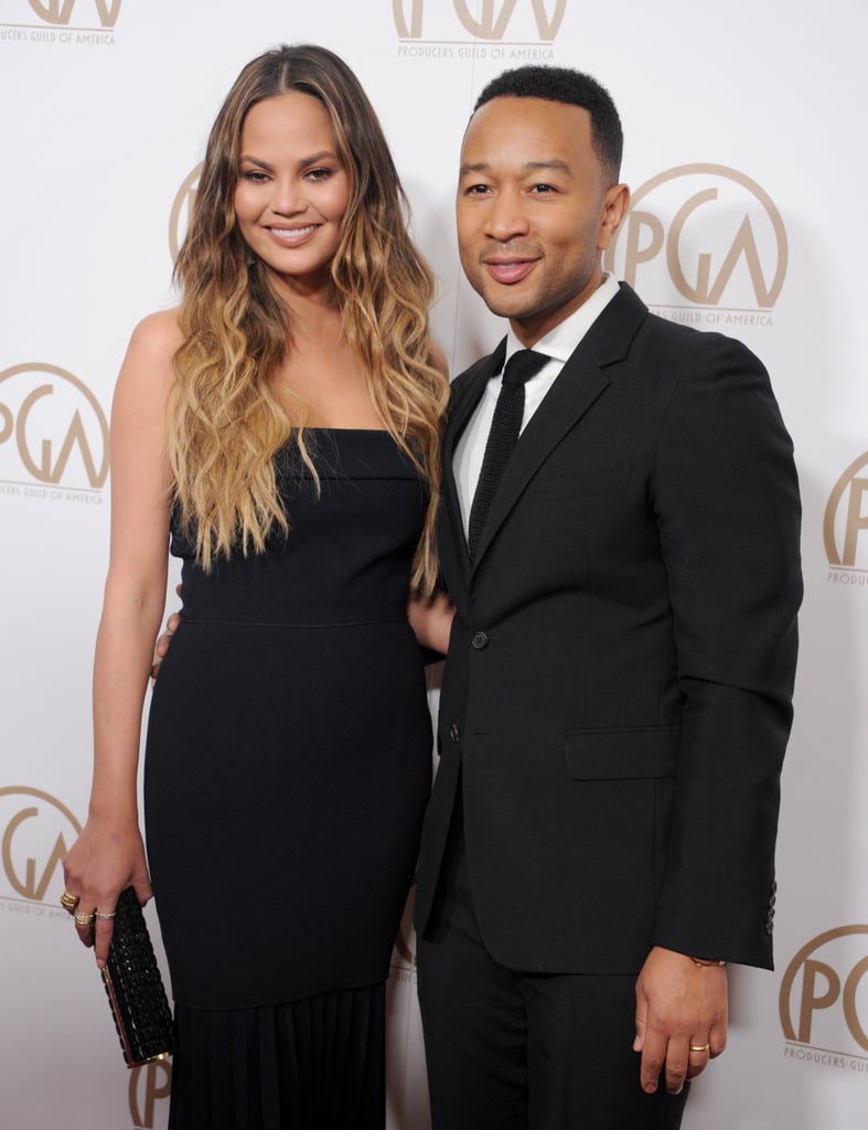 Chrissy Teigen and John Legend Producers Guild Awards 2017