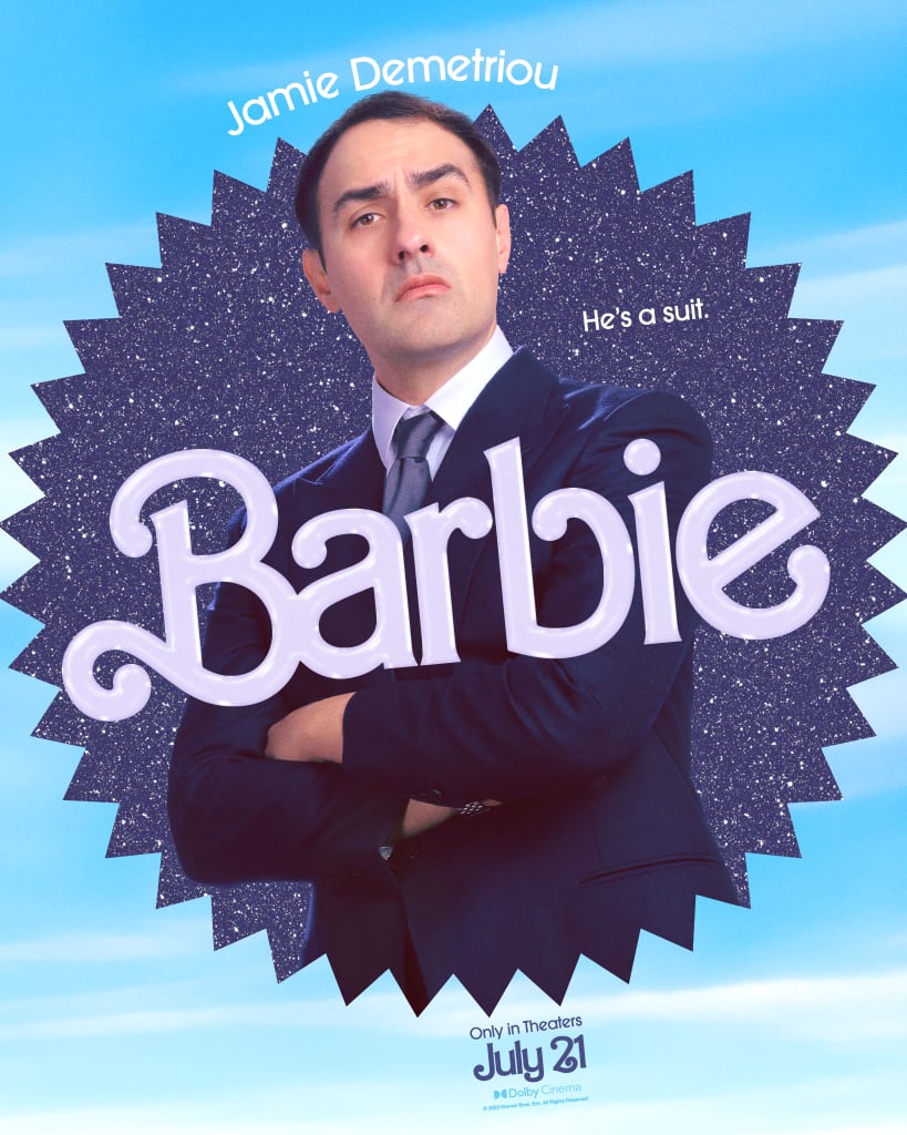 Jamie Demetriou in "Barbie"