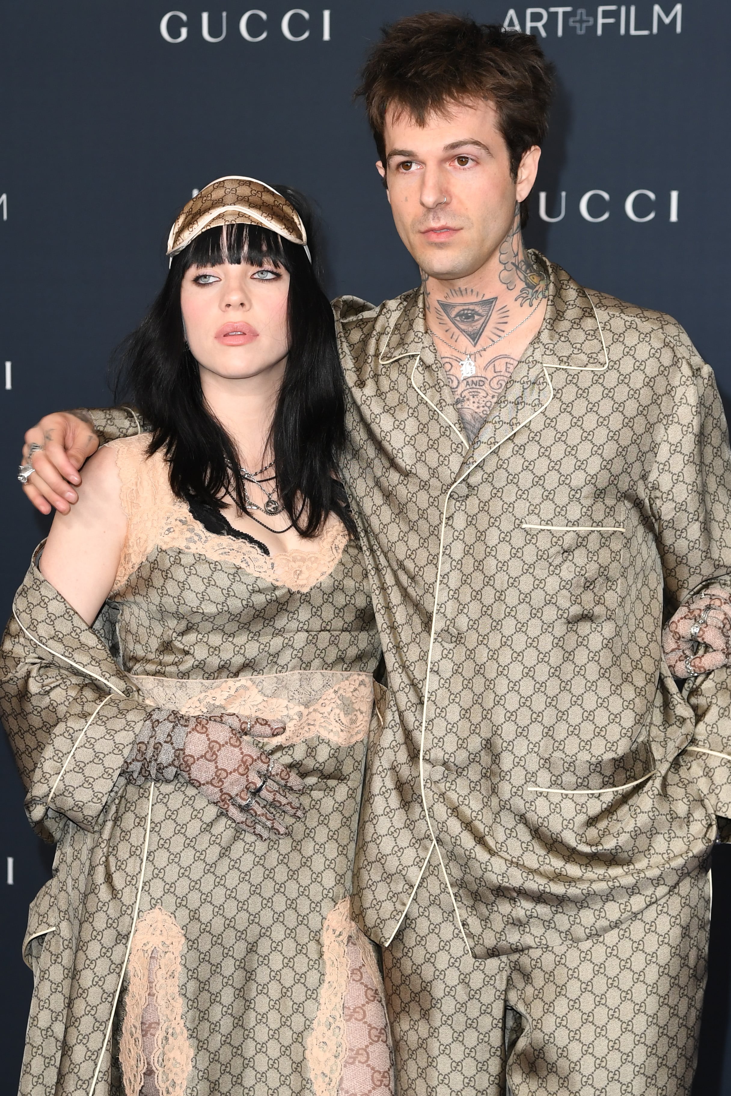 Billie Eilish Goes Undercover in Layers and Layers of Gucci Logos