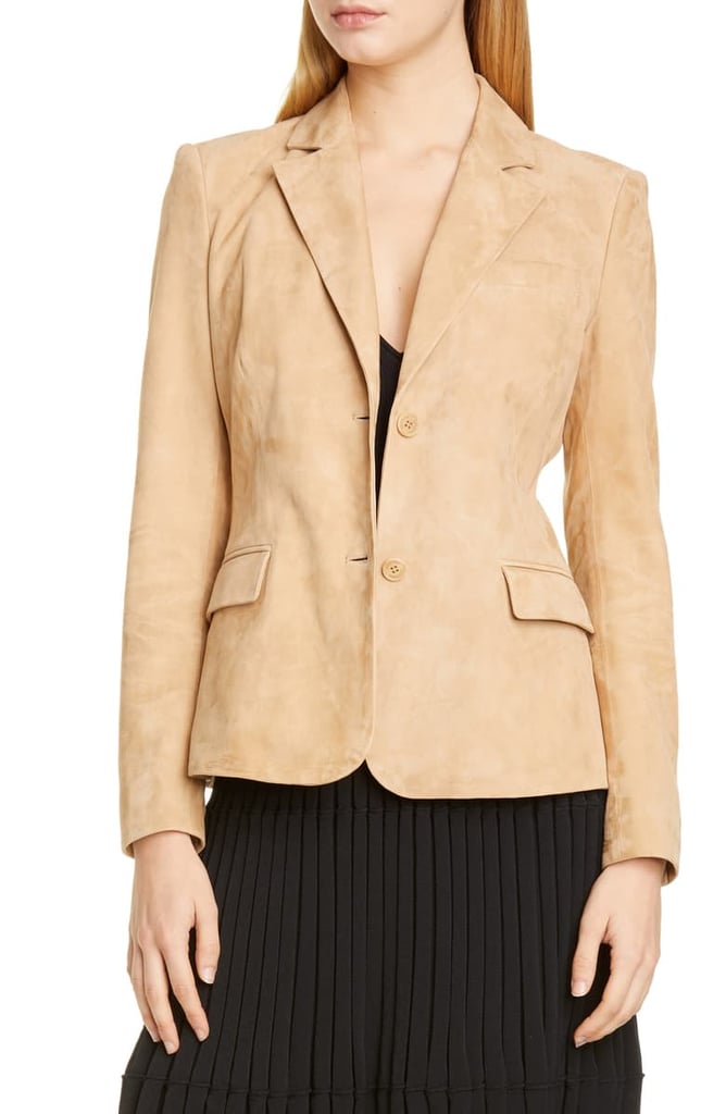 Altuzarra Two-Button Suede Jacket