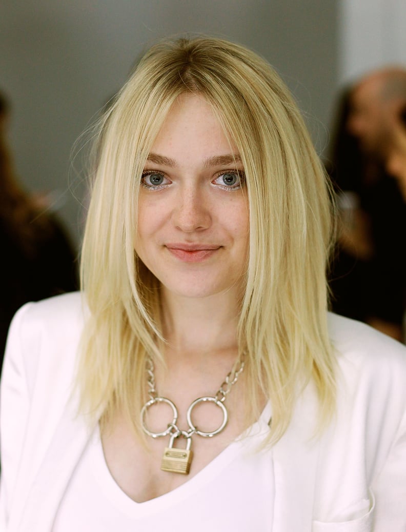 Dakota Fanning at Rodarte