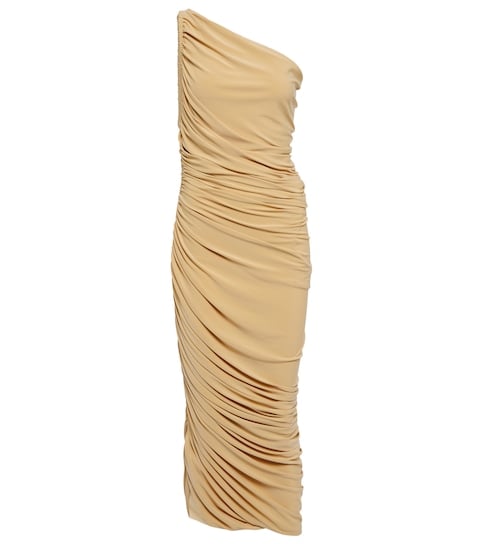 Norma Kamali Diana Dress in Blonde-Yellow