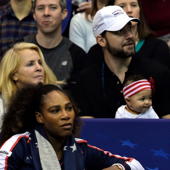 Serena Williams and Daughter Alexis at the 2018 Fed Cup