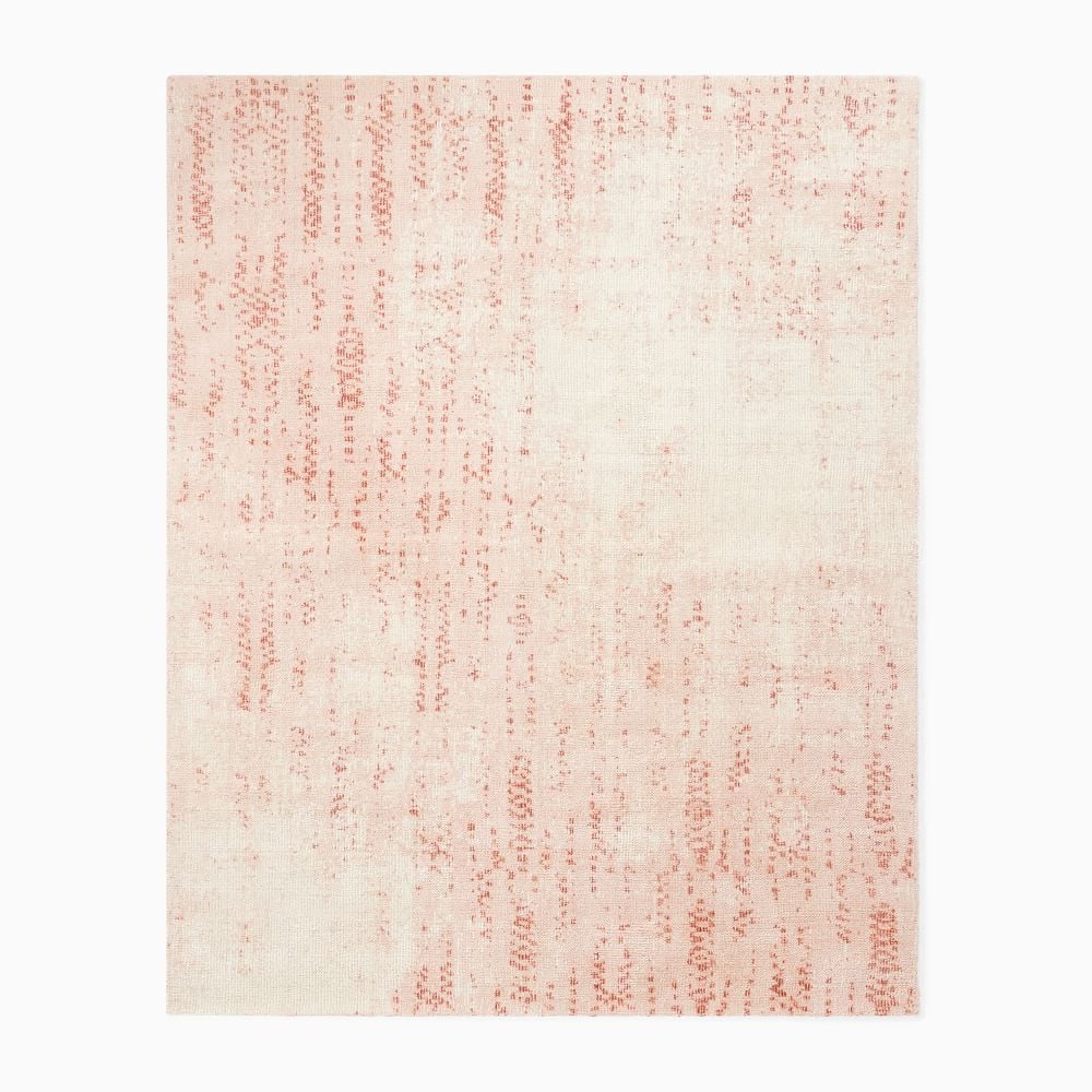 West Elm Distressed Foliage Rug