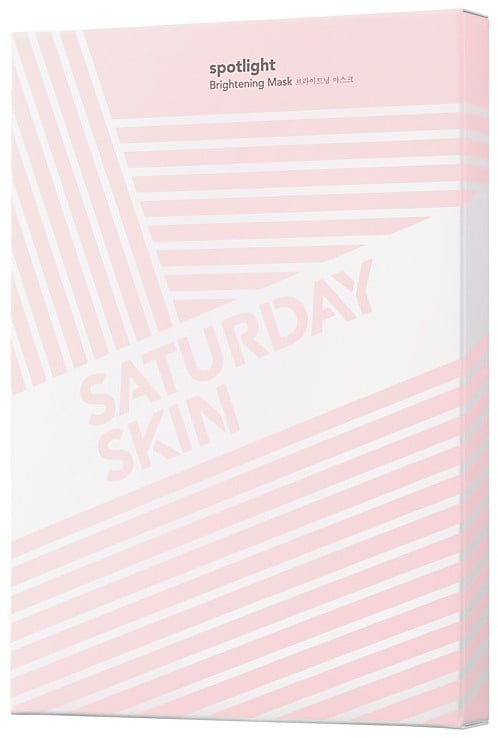 Saturday Skin Spotlight Brightening Mask, 5 Pack