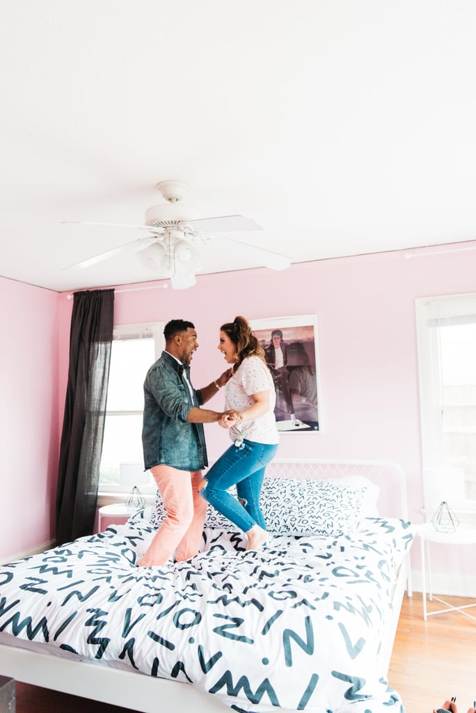 Retro '80s and '90s Engagement Shoot