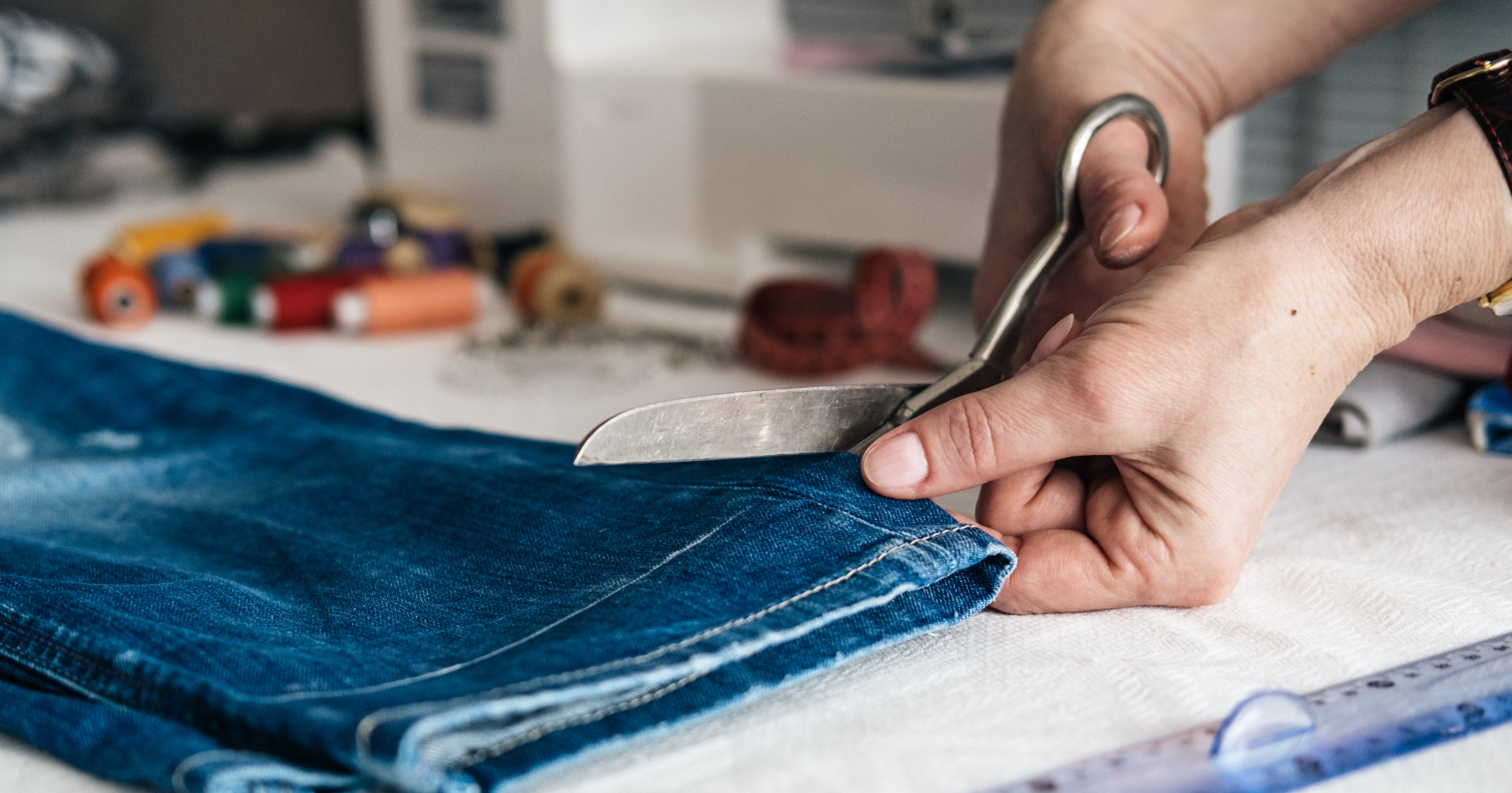 How to Cut Jeans  POPSUGAR Fashion