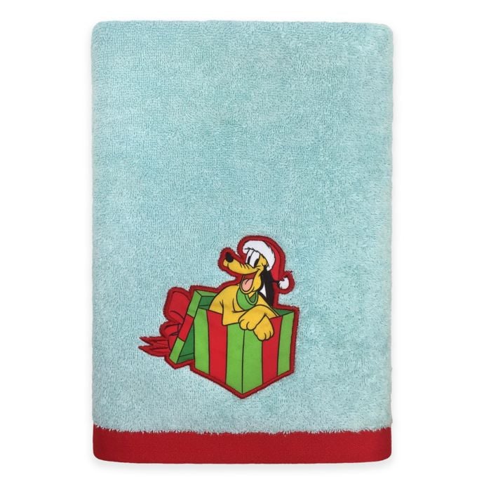 Disney Holiday Bath Towel