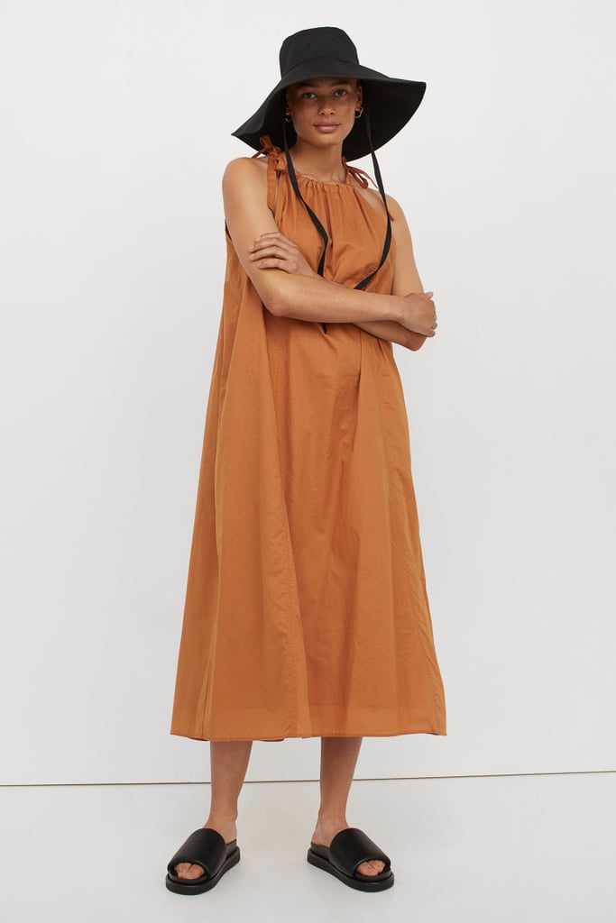 For Beach Days Flared Dress Best Midi Dresses From H&M 2021