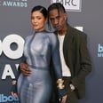 Kylie Jenner Wears a Formfitting Silver Gown With Travis Scott at the BBMAs